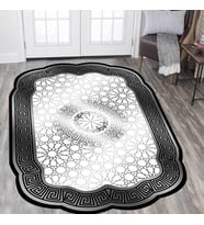 Eliana Home Dijital Baskı Yıkanabilir Kaymaz Taban Salon Halısı Ve Yolluk LNA0933-FNL166 (Gri)