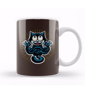 Felix The Cat Kupa Bardak Porselen