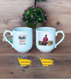 Diyaliz Teknikeri Kupa Bardak Oval Fotoğraflı Diyaliz Teknikerine Hediye