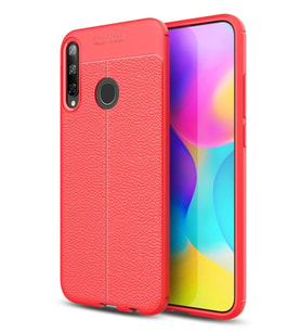 Newface Huawei P40 Lite E Kılıf Auto Focus Kapak - Kırmızı