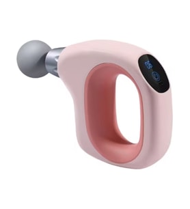 Masaj Aleti 1200mAh Bataryalı Derin Doku Kas Masaj Tabancası Masajı 20W Type-C Hızlı Şarj Girişli 4 Farklı Masaj Başlıklı YT-2201 - Pembe
