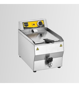 Remta REM.R110 Tekli Kapaklı Yağ Tahliye Musluklu 8 lt Elektrikli Fritöz 3200 W