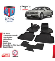 VW Passat B8 4D Havuzlu Paspas 2015 ve Üzeri