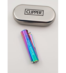 Clipper Metal Çakmak ICY ( Gökkuşağı ) Renk