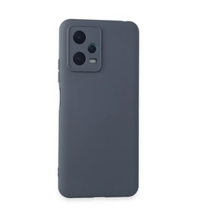 Xiaomi Redmi Note 12 5g Kılıf Nano İçi Kadife Silikon - Gri