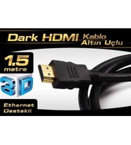 DARK DARK DK-HD-CV14L150A90 HDMI KABLO AĞ DESTEKLİ 1.5 MT