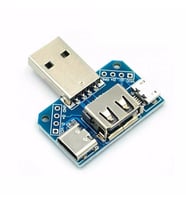 USB to Type C Micro Usb Erkek Dişi USB Port Konnektör Şarj Soket
