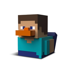Minecraft Boxed Steve Lisanslı Cosplay Ördek Koleksiyon Figürü
