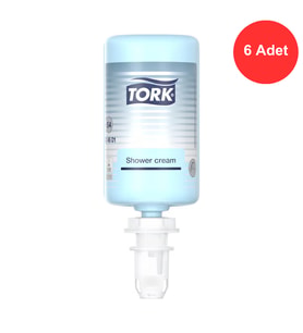 Tork El, Saç ve Vücut Banyo Duş Kremi 1 Litre x 6 Adet (424601)
