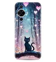 Huawei Nova 12S Kılıf Boutique Baskılı Resimli Love Cats Tree Pcode -050