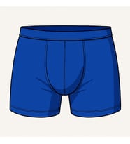 Looksense Erkek Dude İnce Bel Lastikli Likralı Boxer 1200 (SAKS MAVI)