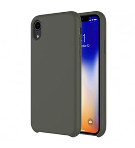 Buff iPhone XR ile Uyumlu Rubber Fit Kılıf Dark Olive (Zeytin Yeşili)