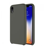 Buff iPhone XR ile Uyumlu Rubber Fit Kılıf Dark Olive (Zeytin Yeşili)