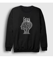 Presmono Unisex Siyah Sauvage Gojira Sweatshirt 53450tt