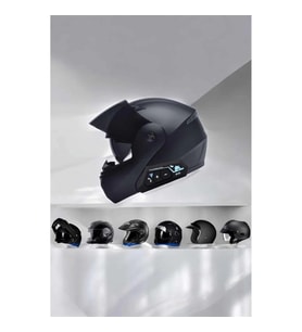 Mey İthalat® Kask Kulaklığı Motosiklet Intercom Interkom Dinleme Konuşma Özellikli Su Geçirmez