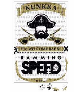 Dota 2 Admiral Kunkka Puzzle 240 Parça Yapboz