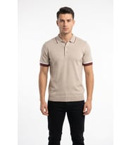 Erkek Polo Yaka Kısa Kollu Triko Tişört Regular Kalıp BGL-ST05559