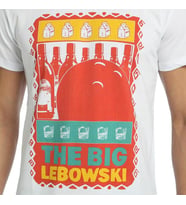 Bant Giyim - The Big Lebowski Beyaz Erkek T-shirt Tişört
