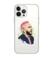 Iphone 12 PRO Uyumlu Neymar Tasarımlı Şeffaf Telefon Kılıfı