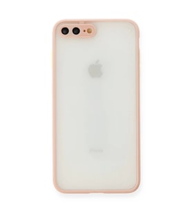 Apple iPhone 7 Plus Kılıf Montreal Silikon Kapak - Pembe
