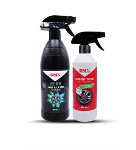 Demir Tozu & Jant Temizleyici 500 ml Neon Jant & Lastik Temizleyici 750 Ml.