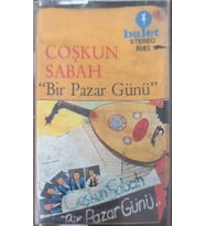 (Plak Değildir KASET tir) Coşkun Sabah '' Bir Pazar Günü '' Kaset