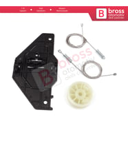Peugeot Partner Citroen Berlingo MK2 B9 2008-2018 9222EQ İçin Elektrikli Ön Sağ Cam Kriko Tamir Seti