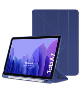 Microsonic Samsung Galaxy Tab A7 10.4" T500 Kılıf Origami Pencil Lacivert