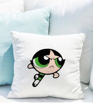 Power Puff Girls Buttercup Tasarımlı Yastık