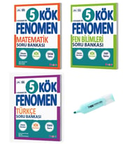 5. Sınıf KÖK Serisi Matematik Fen Bilimleri  Ve Türkçe Soru Bankası