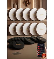 Midex BR-710X 10'lu Bendir Def Toptan Paket Akort Ayarlı EL Tutma Oyuklu Çantalı