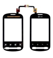 Lg P350 Ön Cam Dokunmatik Touch Lens (Siyah)