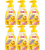 Dalin Köpük Sabun 200 ML Renk Değiştiren (Çocuklar İçin) (6 Lı Set)