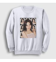 Presmono Unisex Beyaz Poster V2 Kim Sejeong Sweatshirt 524362tt (Beyaz)