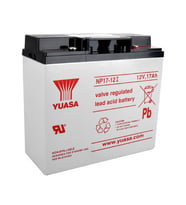 Yuasa NP17-12I - 12V 17 Ah Bakımsız Kuru Akü