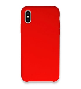 Apple iPhone XS Max Kılıf Lansman Legant Silikon - Kırmızı