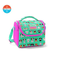 Coral High Kids Su Yeşili Pembe Köpek Desenli Thermo Beslenme Çantası 11715