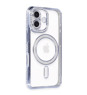 Iphone 16 Kılıf Joke Simli Magneticsafe Kılıf -