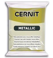 Cernit Metallic Polimer Kil 56 gr 055 ANTIQUE GOLD 