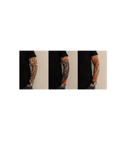 Giyilebilir Dövme 3 Çift 6 Adet Kol Çorap Dövmesi Sleeve tattoo Set17