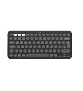 LOGITECH K380S PEBBLE KEYS 2 ÇOKLU CİHAZ ÖZELLİKLİ BLUETOOTH TÜRKÇE Q KLAVYE GRİ 920-011859