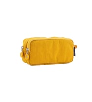 Nemo Bags Su Geçirmez Kalemlik Krinkıl Kumaş Çift Bölmeli Kalem Kutusu (Hardal Sarısı)