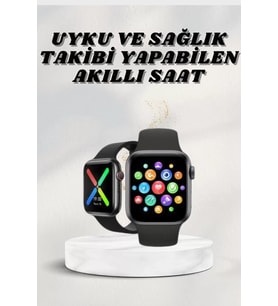 Akıllı Saat Wireless Şarj Yüksek Çözünürlüklü Müzik Dinleme Sesli Cevaplama