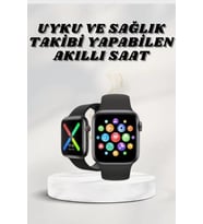 Akıllı Saat Wireless Şarj Yüksek Çözünürlüklü Müzik Dinleme Sesli Cevaplama