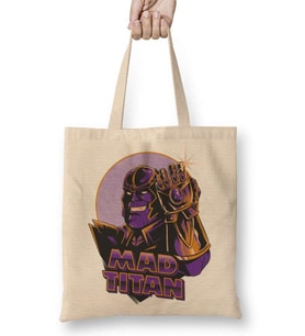 Thanos Mad Titan Bez Çanta Uzun Saplı