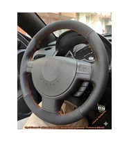 OPEL CORSA C COMBO ARACA ÖZEL DİREKSİYON KILIFI TURUNCU İPLİ