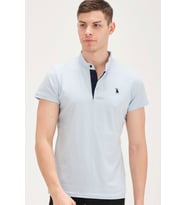 T8560 DEWBERRY T-SHIRT-MAVİ
