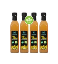 Minecal Alıç Sirkesi 4x500 ml – %100 Katkısız Doğal  Şekersiz  Koruyucu Içermez