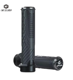 Enlee Mtb Bmx Elcik Silikon Bisiklet Elcik Kaymaz Yapı 140 mm Bisiklet Elciği Kolay Kavrama Gri