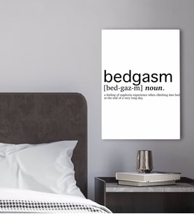BK Gift Yatak Odası Konseptli Kanvas Tablo-31